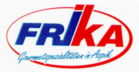 FRIKA Gourmetspezialitäten in Aspik Logo (DPMA, 03.08.2000)