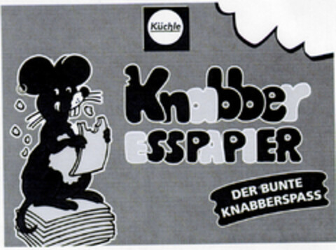 Knabber ESSPAPIER DER BUNTE KNABBERSPASS Logo (DPMA, 23.02.2001)