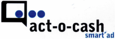 act-o-cash smart'ad Logo (DPMA, 22.03.2001)