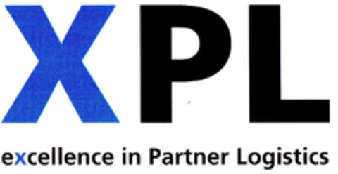 XPL excellence in Partner Logistics Logo (DPMA, 31.10.2001)