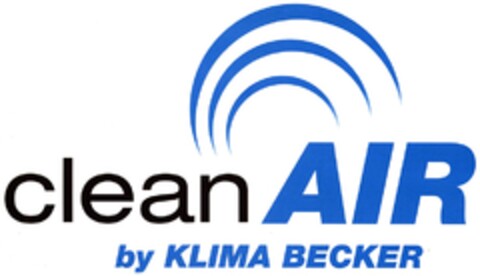 clean AIR by KLIMA BECKER Logo (DPMA, 18.02.2008)