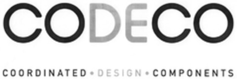 CODECO COORDINATED DESIGN COMPONENTS Logo (DPMA, 22.12.2008)