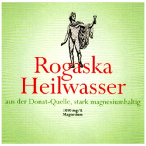 Rogaska Heilwasser aus der Donat-Quelle, stark magnesiumhaltig Logo (DPMA, 13.05.2009)