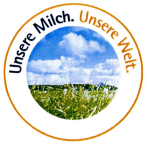 Unsere Milch. Unsere Welt. Logo (DPMA, 08/13/2010)