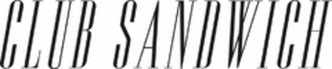 CLUB SANDWICH Logo (DPMA, 01.06.2016)