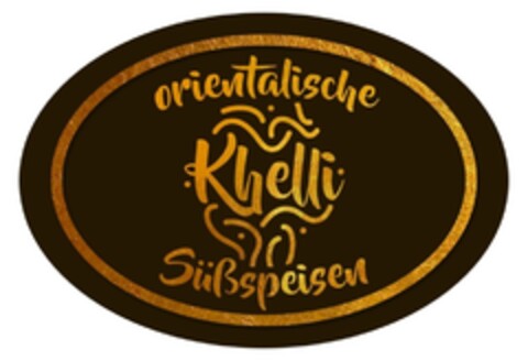 orientalische Khelli Süßspeisen Logo (DPMA, 01/20/2017)