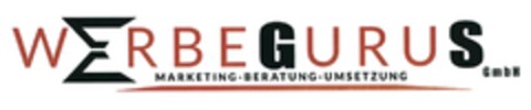 WERBEGURUS MARKETING - BERATUNG - UMSETZUNG Logo (DPMA, 09/19/2018)