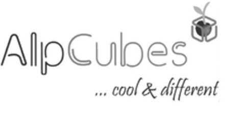 AlpCubes ...cool & different Logo (DPMA, 12.03.2018)