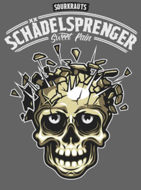 SOURKRAUTS SCHÄDELSPRENGER Logo (DPMA, 13.05.2020)