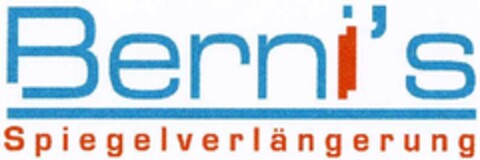 Berni`s Spiegelverlängerung Logo (DPMA, 14.11.2002)