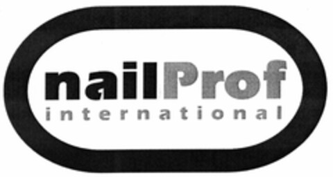 nailProf international Logo (DPMA, 25.11.2003)
