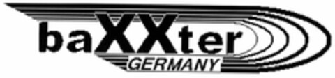 baXXter GERMANY Logo (DPMA, 23.03.2006)