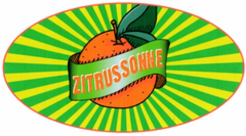 ZITRUSSONNE Logo (DPMA, 03/27/2006)