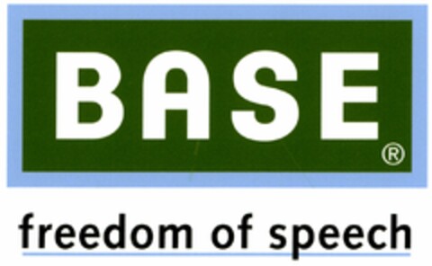 BASE freedom of speech Logo (DPMA, 21.06.2006)