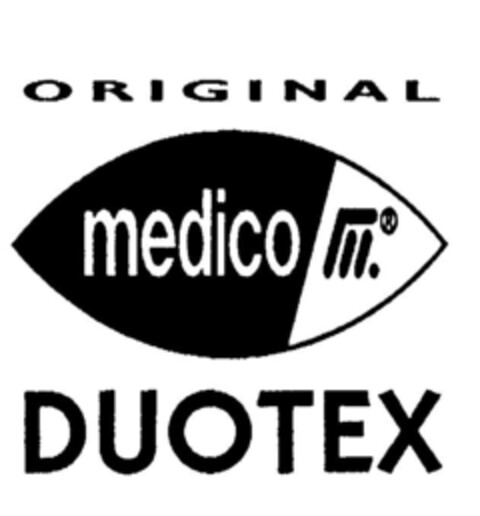 ORIGINAL medico DUOTEX Logo (DPMA, 01/19/1995)