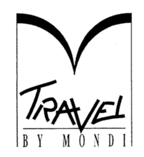 TRAVEL BY MONDI Logo (DPMA, 19.04.1995)