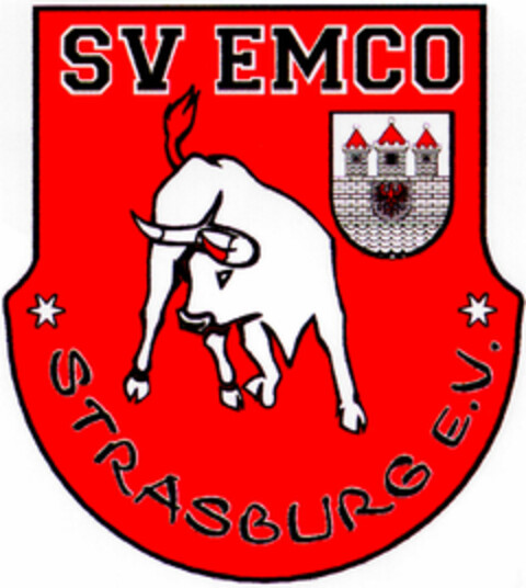 SV EMCO STRASBURG E.V. Logo (DPMA, 03/18/1996)