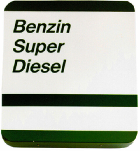 Benzin Super Diesel Logo (DPMA, 09/09/1996)