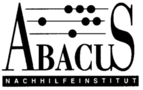 ABACUS NACHHILFEINSTITUT Logo (DPMA, 29.03.1997)