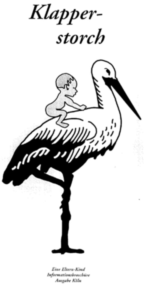Klapperstorch Logo (DPMA, 13.05.1997)