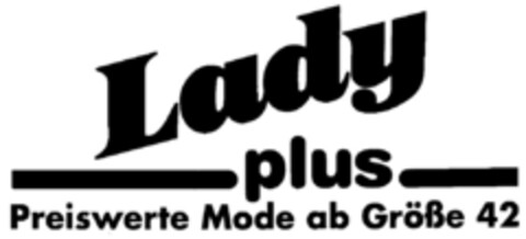 Lady plus Logo (DPMA, 26.05.1998)