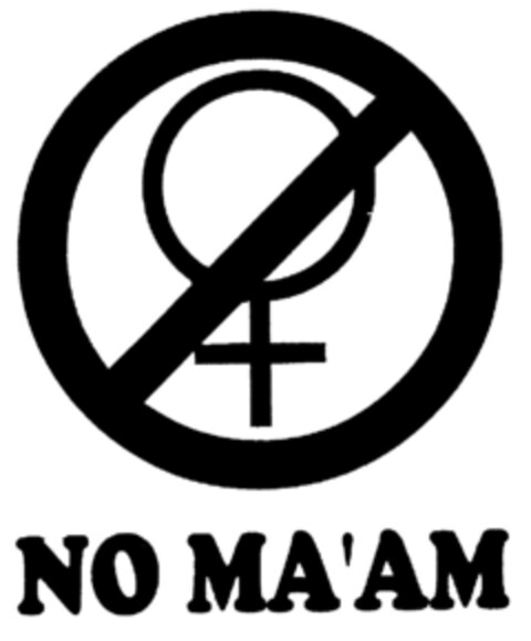 NO MA'AM Logo (DPMA, 21.08.1998)