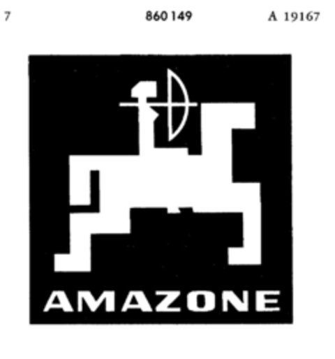 AMAZONE Logo (DPMA, 14.06.1968)