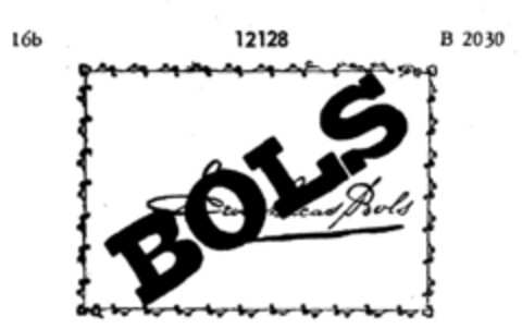 BOLS Logo (DPMA, 13.09.1895)