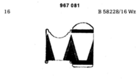 967081 Logo (DPMA, 05.05.1977)