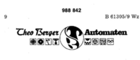 Theo Berger Automaten Logo (DPMA, 13.10.1978)