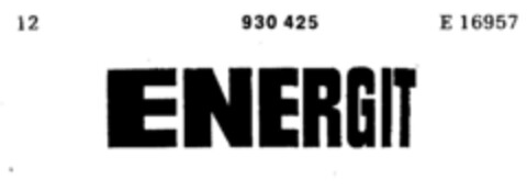 ENERGIT Logo (DPMA, 07/07/1973)