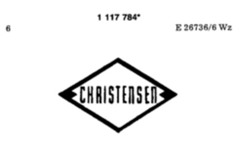 CHRISTENSEN Logo (DPMA, 06/06/1987)