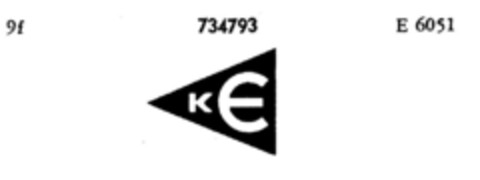 KE Logo (DPMA, 24.01.1959)