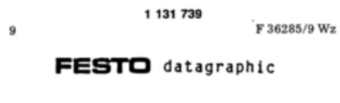 FESTO datagraphic Logo (DPMA, 15.04.1988)