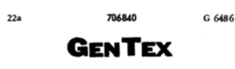 GENTEX Logo (DPMA, 05.09.1956)
