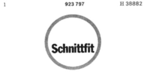 Schnittfit Logo (DPMA, 13.11.1973)