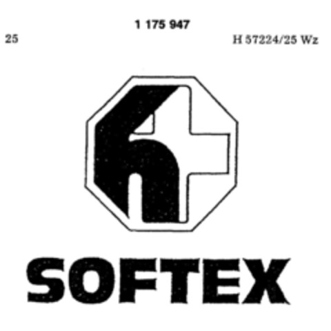 SOFTEX Logo (DPMA, 30.01.1987)