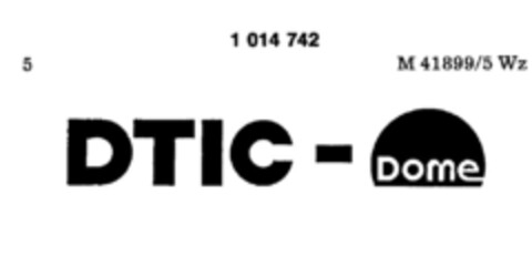 DTIC-Dome Logo (DPMA, 07.07.1976)