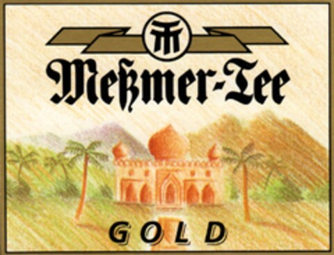 Meßmer-Tee GOLD Logo (DPMA, 30.10.1987)