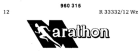 Marathon Logo (DPMA, 16.09.1976)