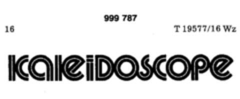 KALEIDOSCOPE Logo (DPMA, 06/25/1979)