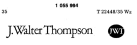 J. Walter Thompson JWT Logo (DPMA, 24.03.1983)