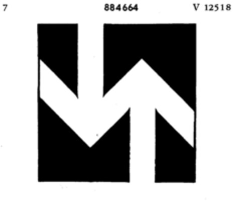884664 Logo (DPMA, 06.12.1969)