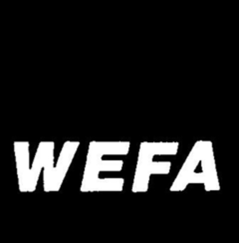 WEFA Logo (DPMA, 25.06.1990)