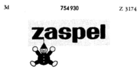 zaspel Logo (DPMA, 01.02.1961)