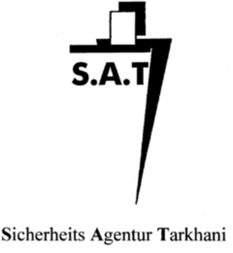 S.A.T Sicherheits Agentur Tarkhani Logo (DPMA, 06/20/2001)