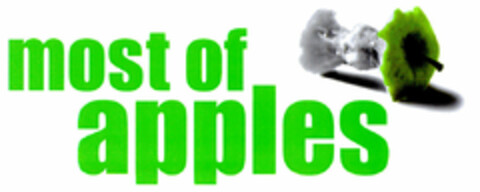 most of apples Logo (DPMA, 13.08.2001)