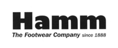 Hamm The Footwear Company since 1888 Logo (DPMA, 02/10/2009)