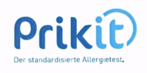 Prikit Der standardisierte Allergietest. Logo (DPMA, 08.09.2009)