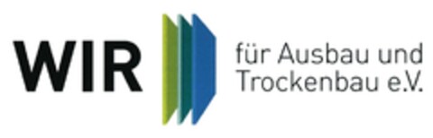 WIR für Ausbau und Trockenbau e.V. Logo (DPMA, 09.07.2016)
